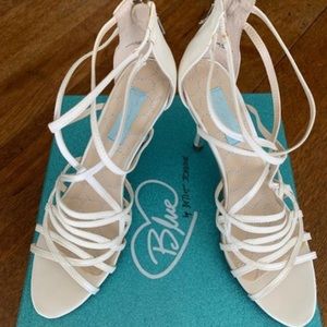 Betsy Johnson wedding shoes.